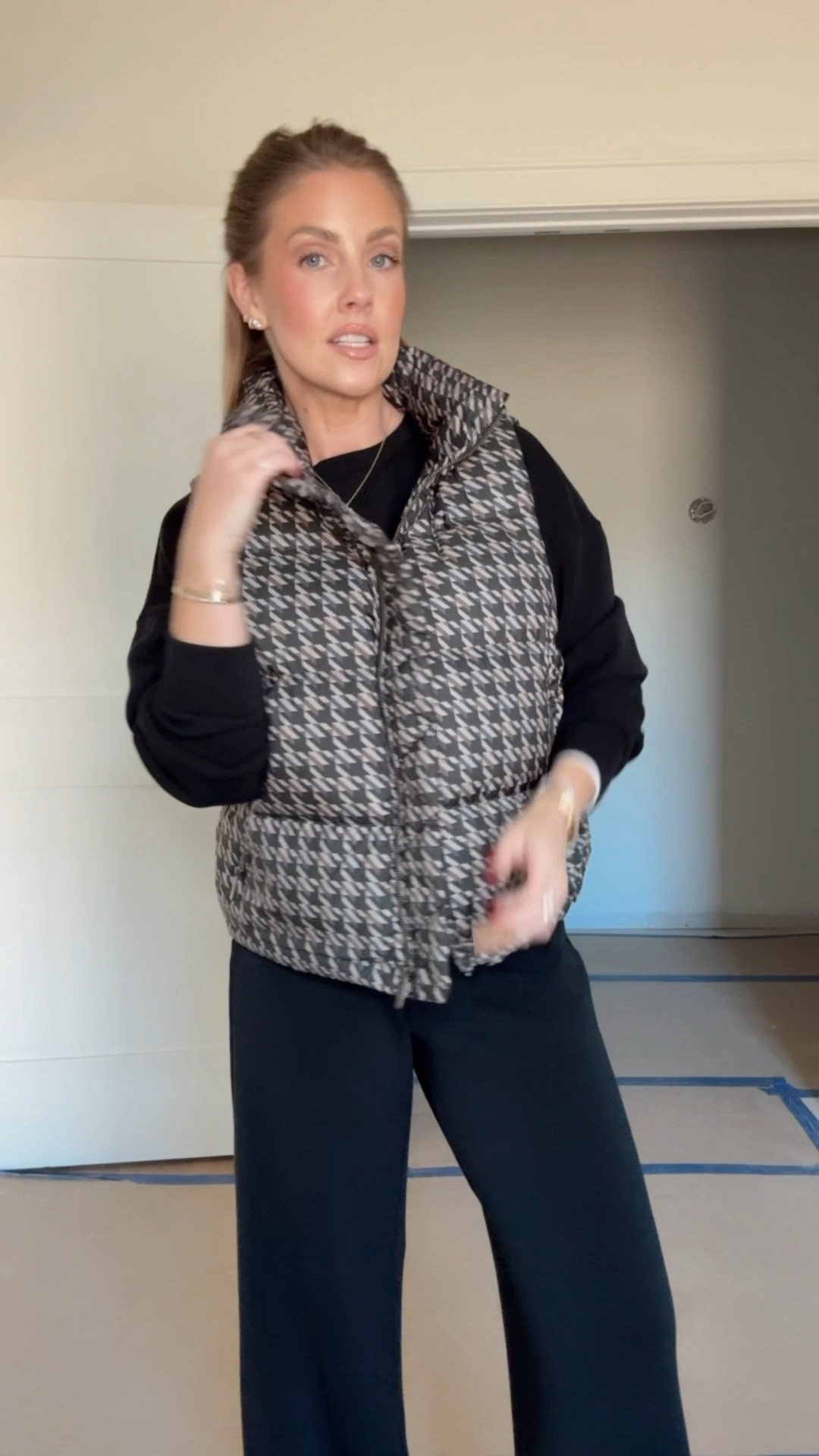 Size 4 down vest (true to size for me) / XS Spanx top / XS Regular pants / sneakers run true to size and my color-way is currently on sale! 

#LTKootd #LTKmomlife #LTKPetite