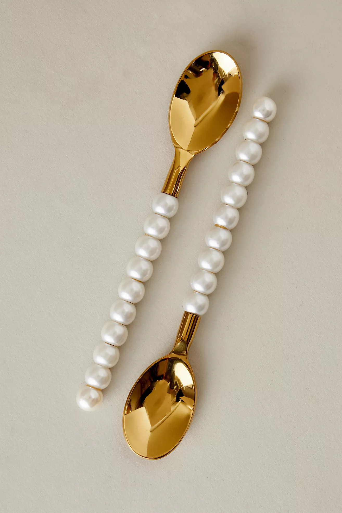 Lepelclub Pearl Spoons, Set of 2 | Anthropologie (UK)