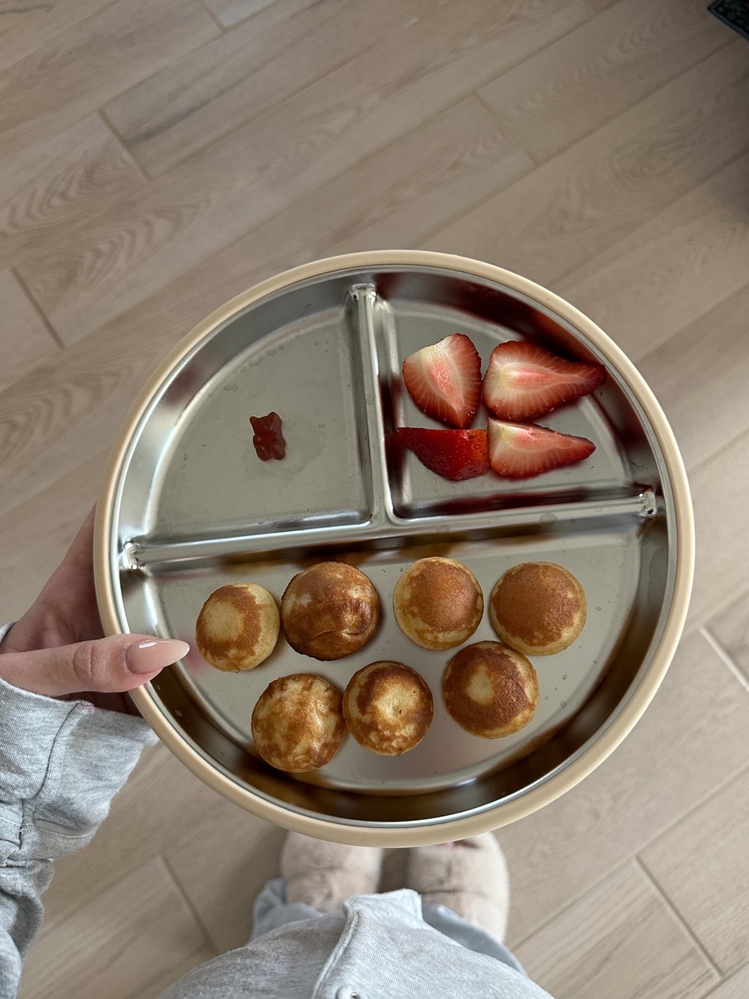 toddler stainless steel plates ✨🍽️