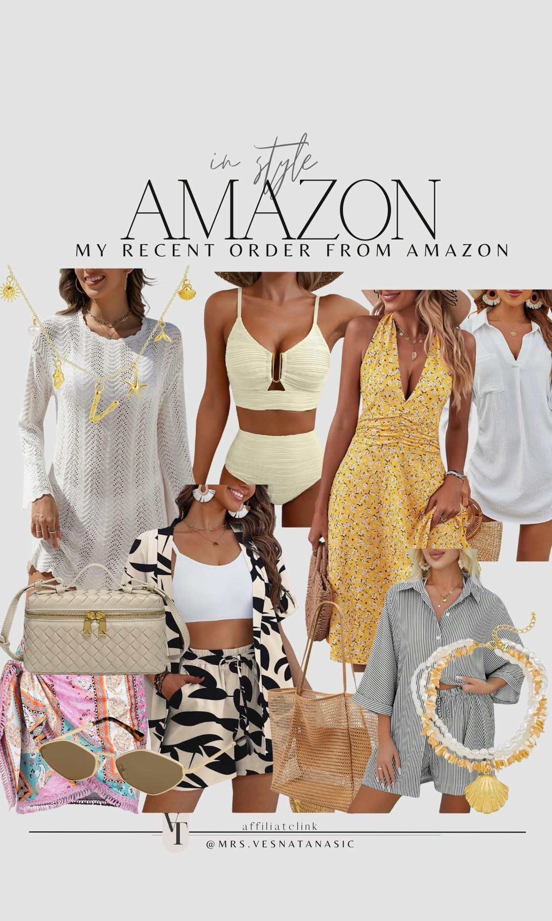 My recent Amazon fashion order! We are leaving for FL in a week and I ordered a few things! @amazonfashion #amazonfashion #amazon #springfashion #summerfashion #bag #founditonamazon 

#LTKGiftGuide #LTKSaleAlert #LTKMidsize