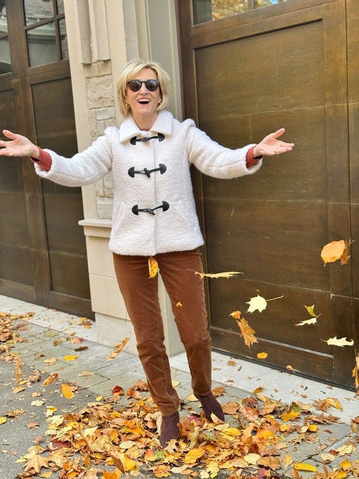 ❄️Bundled up and loving it❄️
This Sherpa coat from Talbots is basically my cold-weather sidekick — soft, warm, and just the right amount of chic. I paired it with their classic corduroy pants and suede booties for a look that’s equal parts cozy and put-together.

#LTKootd #LTKSeasonal #LTKOver40