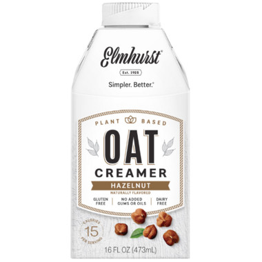 Elmhurst Oat Creamer Hazelnut | Well.ca