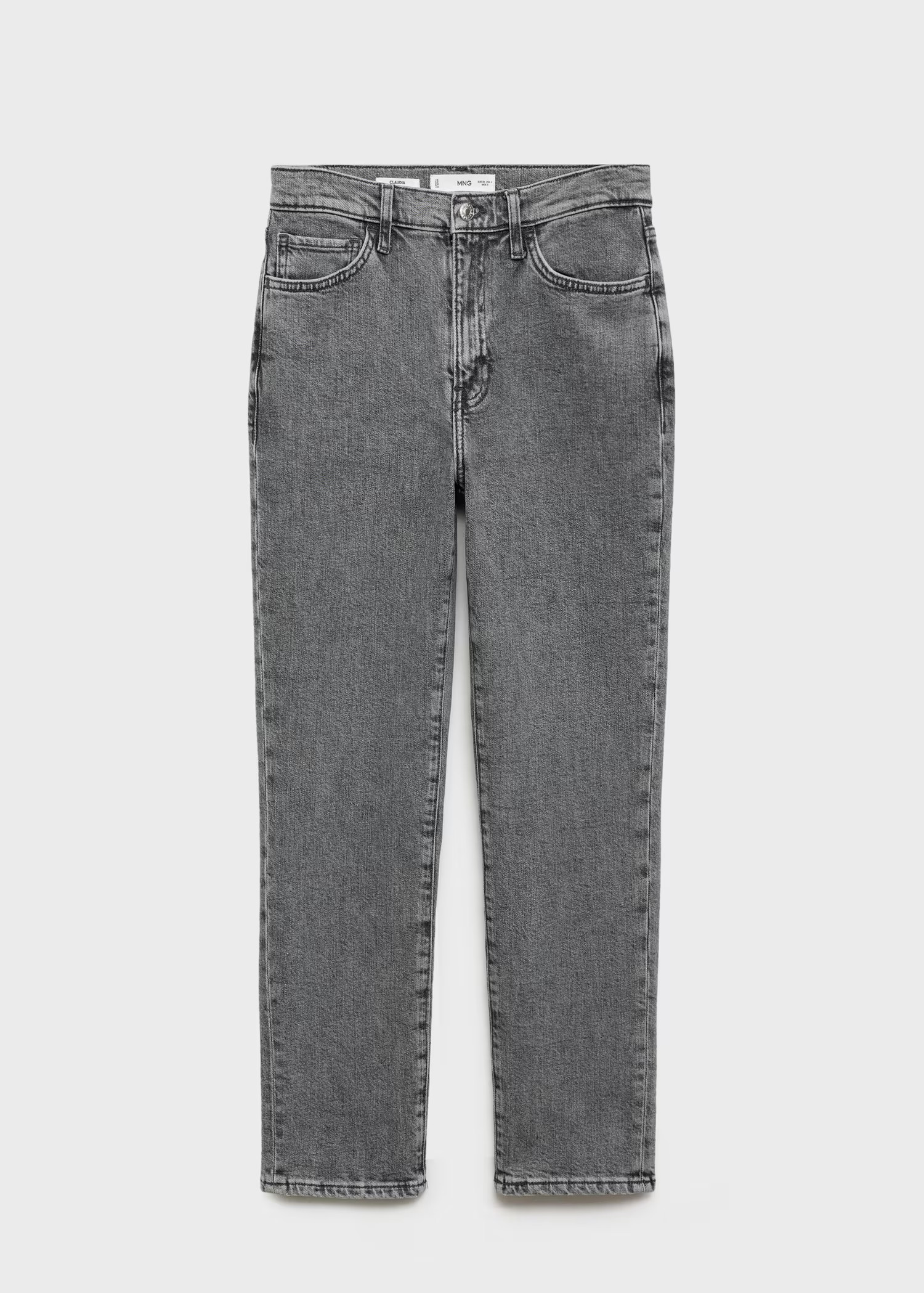 Claudia slim-fit cropped jeans - Women | MANGO United Kingdom | MANGO (UK)