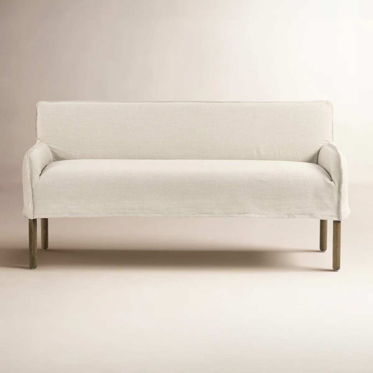 Addington 100% Flax/Linen Upholstered Bench | Wayfair North America