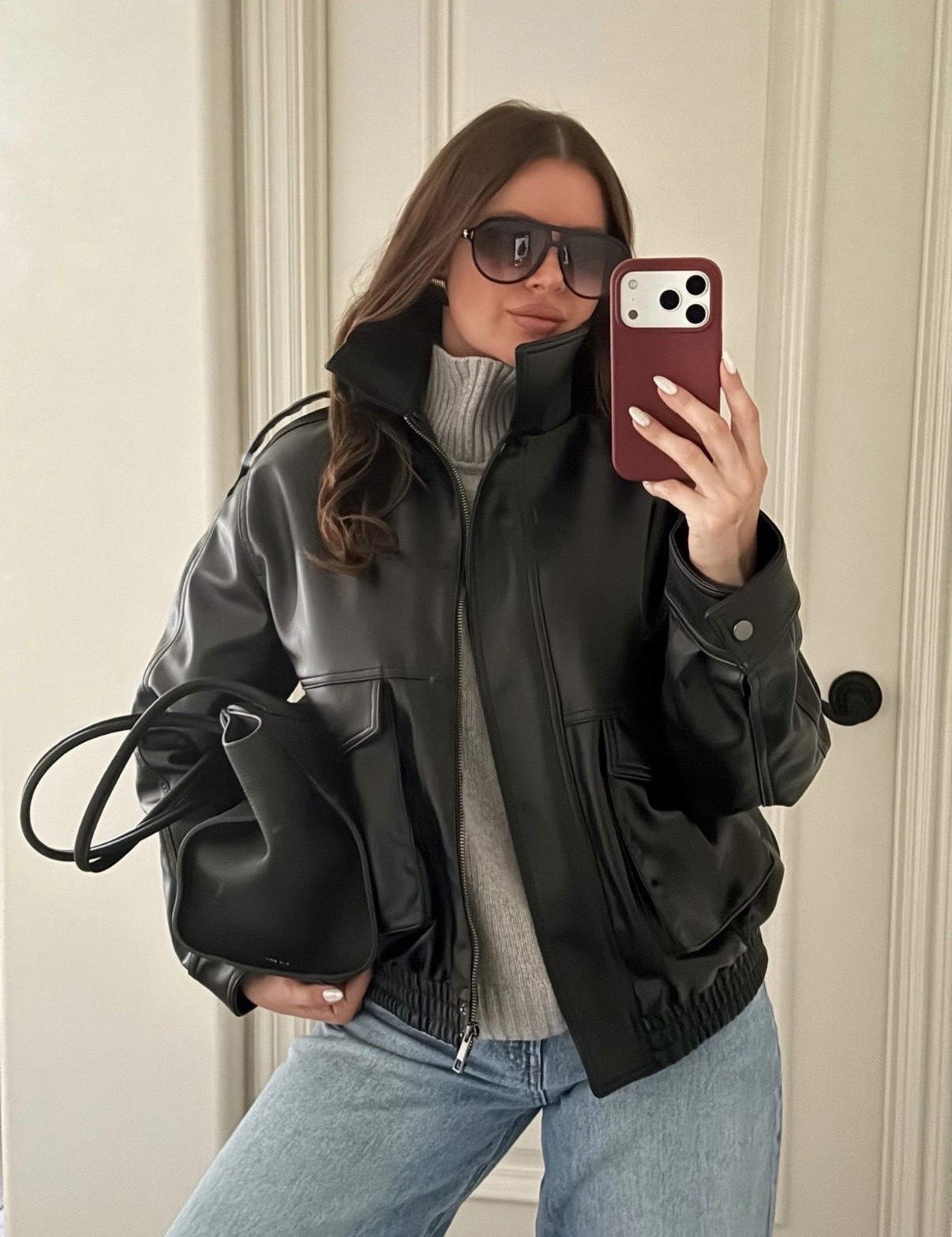 YSL vibes on a budget.
This ZARA jacket is on sale now (40% OFF!) and is such a statement making fall piece. Comes with a detachable fur collar. 
#zara #jacket #leather #bomber #pockets #ysl 

#LTKFindsUnder100 #LTKFindsUnder50 #LTKSeasonal



#LTKSaleAlert #LTKCyberWeek #LTKFindsUnder100

#LTKSaleAlert #LTKCyberWeek #LTKFindsUnder100