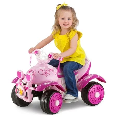 Disney Princess Toddler Quad, 6-Volt Ride-On Toy by Kid Trax, ages 18 - 30 months | Walmart (US)