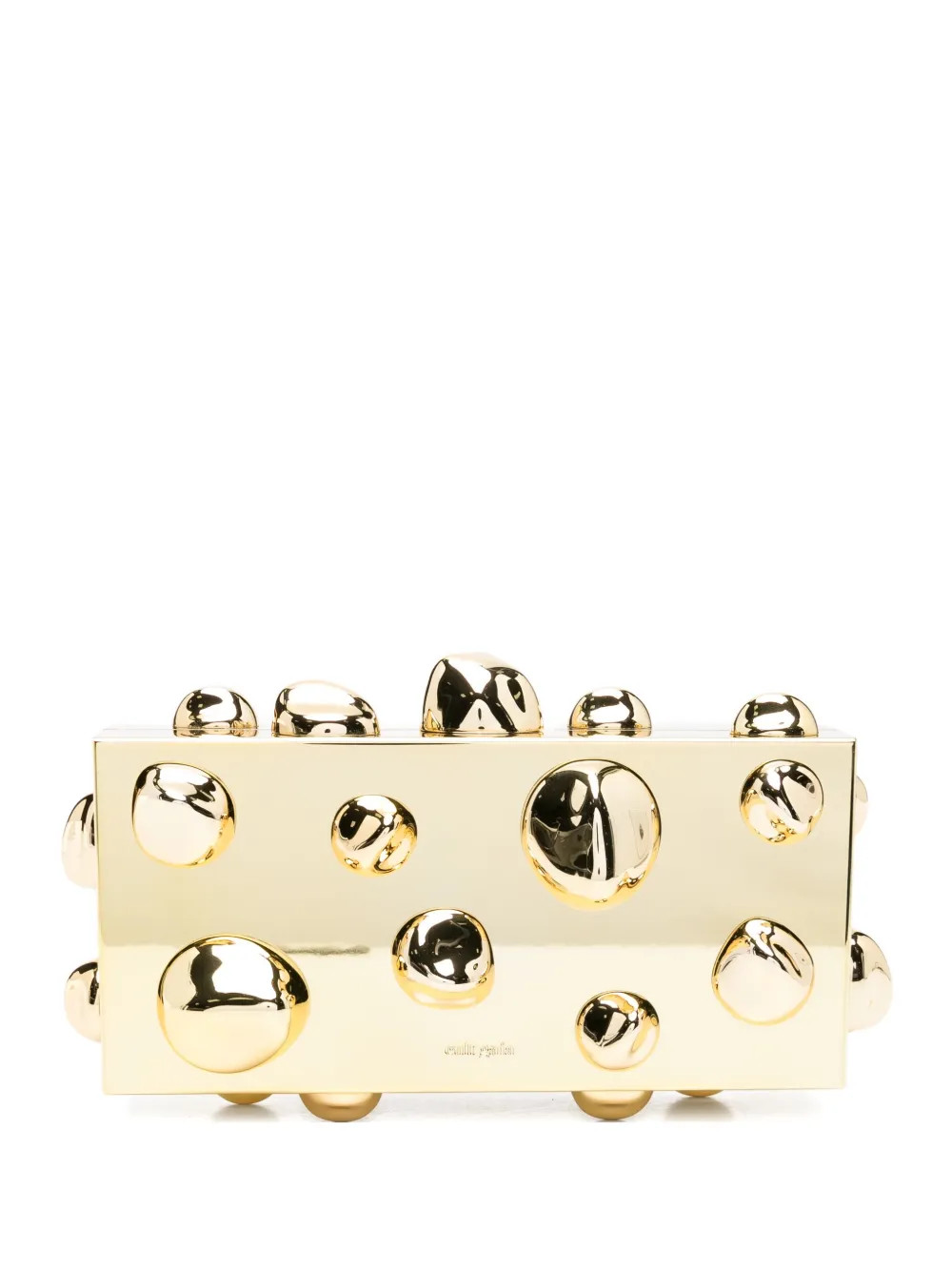 Cult Gaia Orbs Clutch Mit Nieten | Gold | FARFETCH DE | Farfetch Global