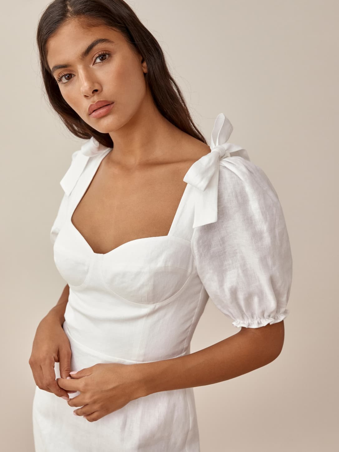 Spring Linen Dress | Reformation (Global)