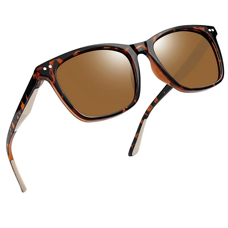 Joopin Women's Square Sunglasses, Leopard Brown | Walmart (US)