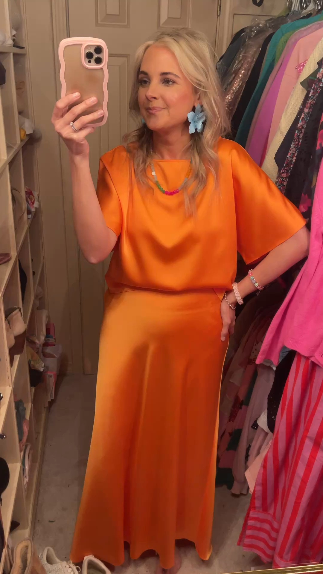 The most gorgeous set!!! Also available in butter yellow! Runs tts and made for vacation 

Summer set
Spring wedding
Summer outfit 
Silk set
@dillards 

#LTKTravel #LTKSeasonal #LTKWedding