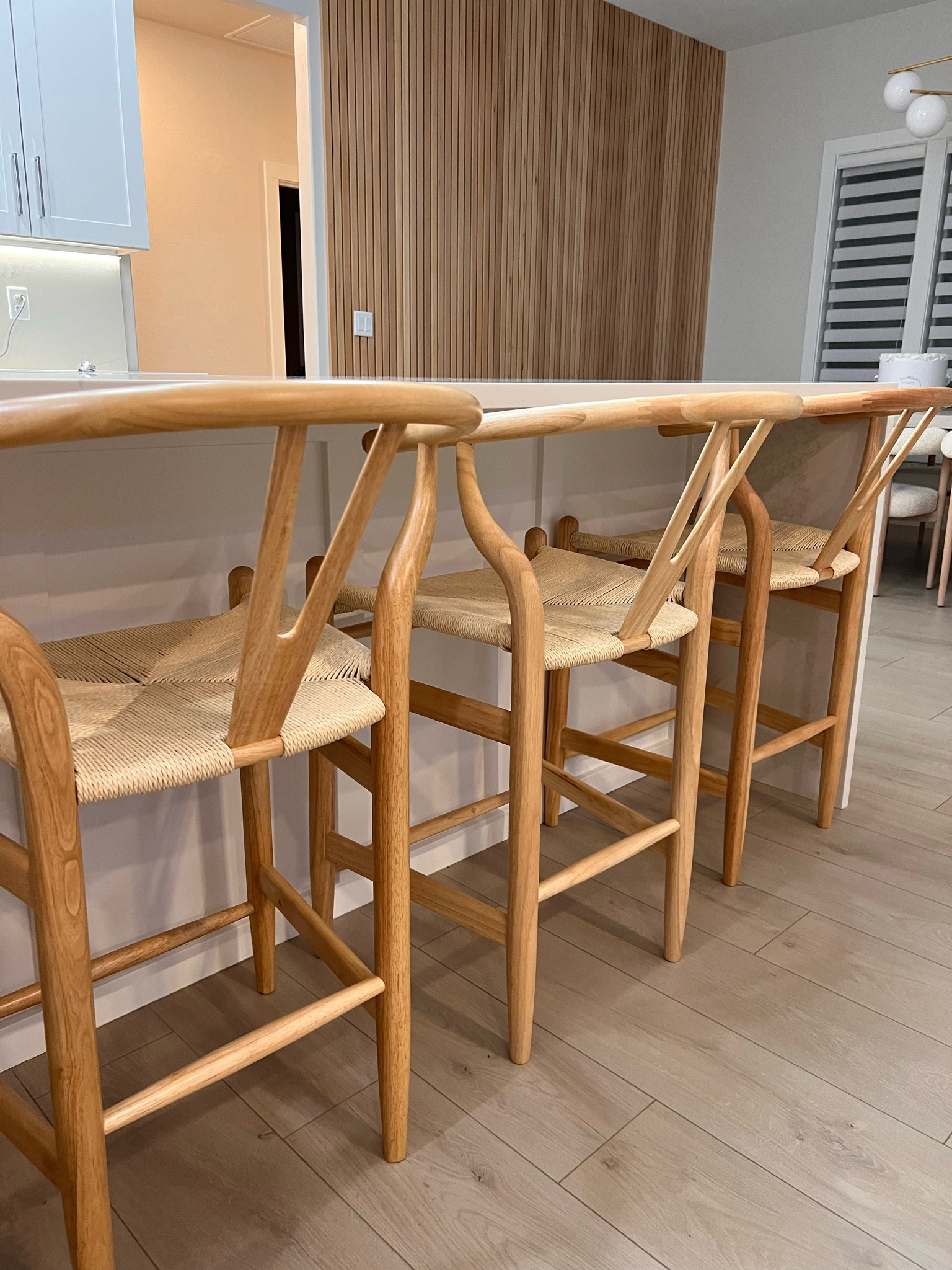 Modern wishbone counter stools 

#LTKsalealert #LTKFind #LTKhome