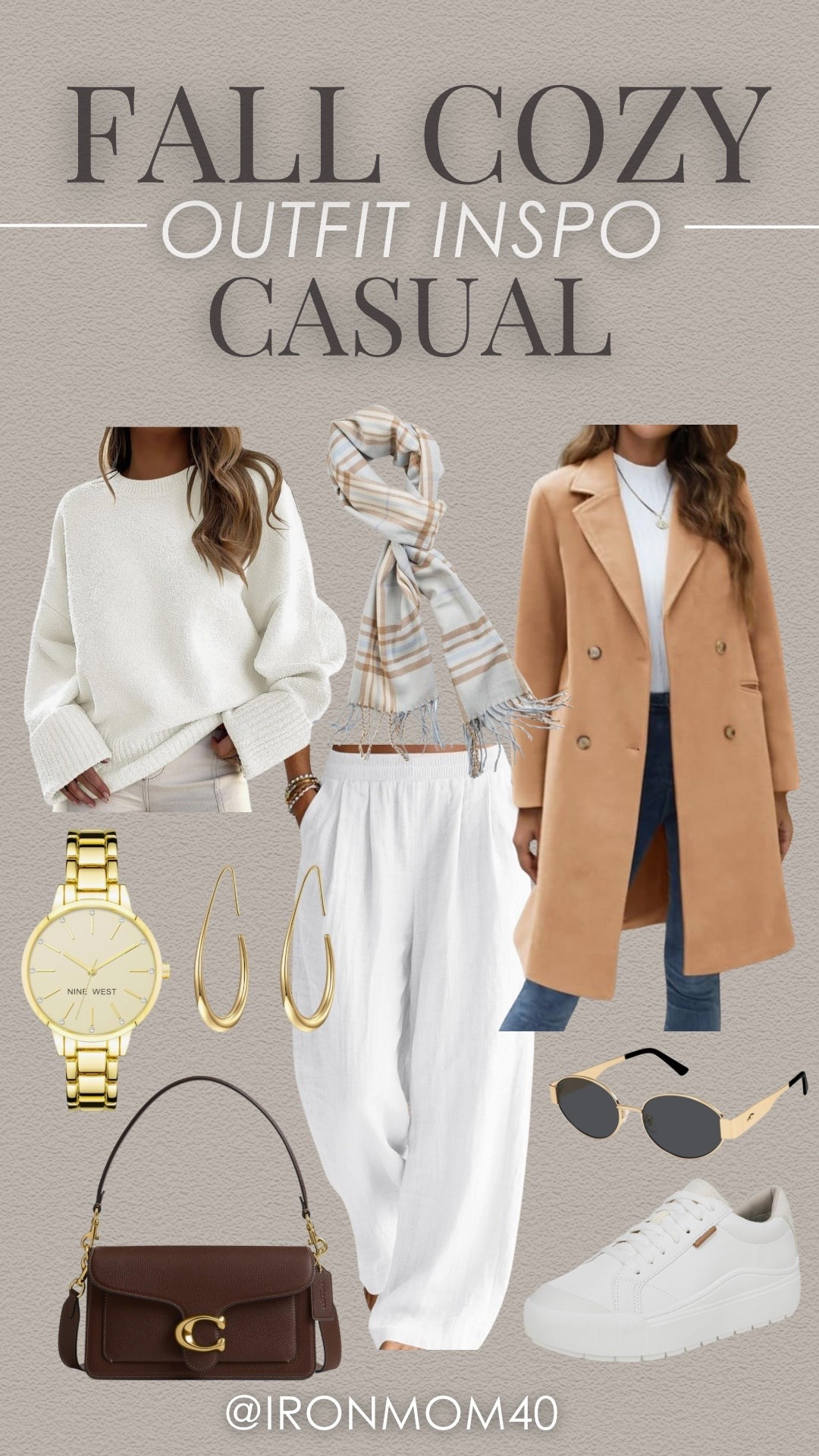 Perfect outfit for a day outside, running errands, brunch, etc! 

#LTKOver40 #LTKMidsize #LTKStyleTip