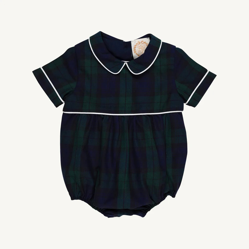 Bradford Bubble - Berwick Black Watch with Worth Avenue White | The Beaufort Bonnet Company