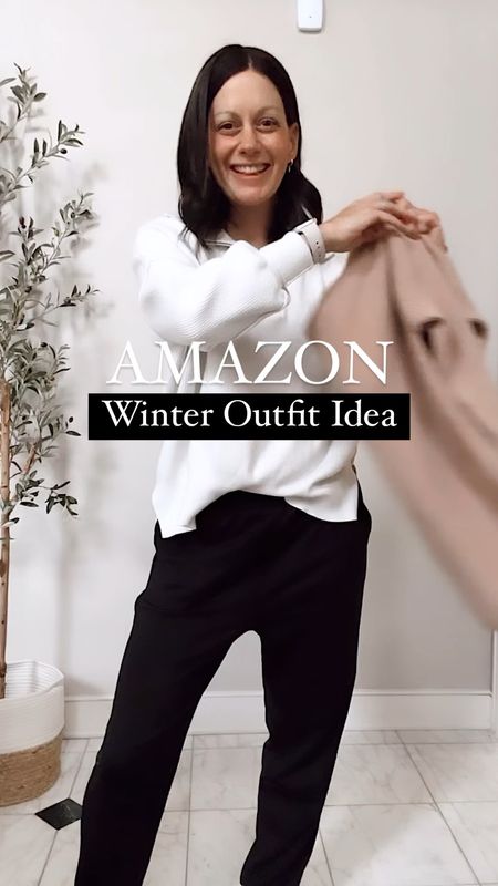 Amazon winter outfit idea with a long puffer vest, turtleneck tunic sweater, fleece lined leggings, boot socks and boots

#LTKfindsunder50 #LTKover40 #LTKsalealert