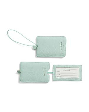 2pk Faux Leather Luggage Tags | TJ Maxx