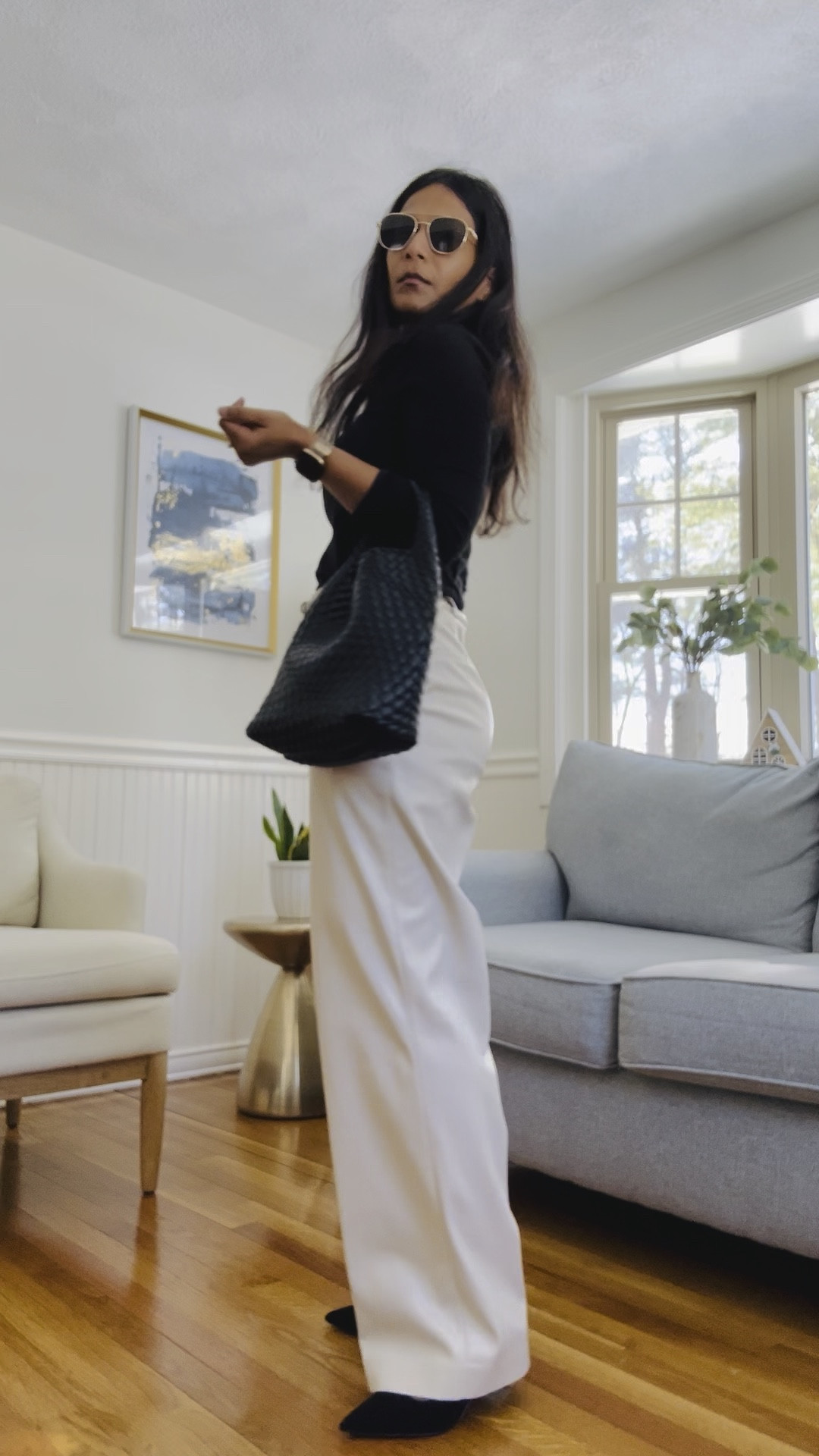 Just got these pants. Tags are still on but had to share. They’re so good! Super soft and perfect wide leg. Perfect for curvy figures! And I didn’t have to alter these, so that’s a win🥂

#LTKOver40 #LTKStyleTip #LTKPetite