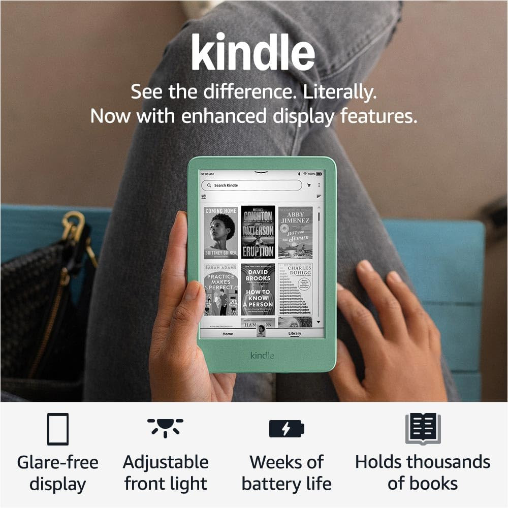 Amazon Kindle 16 GB (newest model) - Lightest and most compact Kindle, now with faster page turns... | Amazon (US)