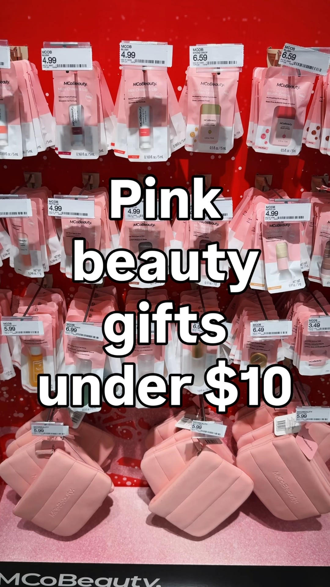 #ad These pink MCoBeauty minis make the cutest affordable gift idea - everything is under $10 (some under $5!) and the Buy 3, Get 1 Free deal is perfect for building your own girly holiday bundle.

Sharing the reusable Holiday Beauty Bag, Mini Peptide Lip Treatment, Hair & Brow Magic Wand, Super Glow Blush Drops, and Mini Fragrance Mist - such a fun set for beauty lovers, teens, stocking stuffers, or quick last-minute gifts.

affordable beauty gifts, pink gift ideas, MCoBeauty minis, budget beauty finds, under 10 gift ideas, stocking stuffer ideas, beauty gifts for teens, holiday beauty finds


#LTKBaby #LTKGiftGuide #LTKHoliday