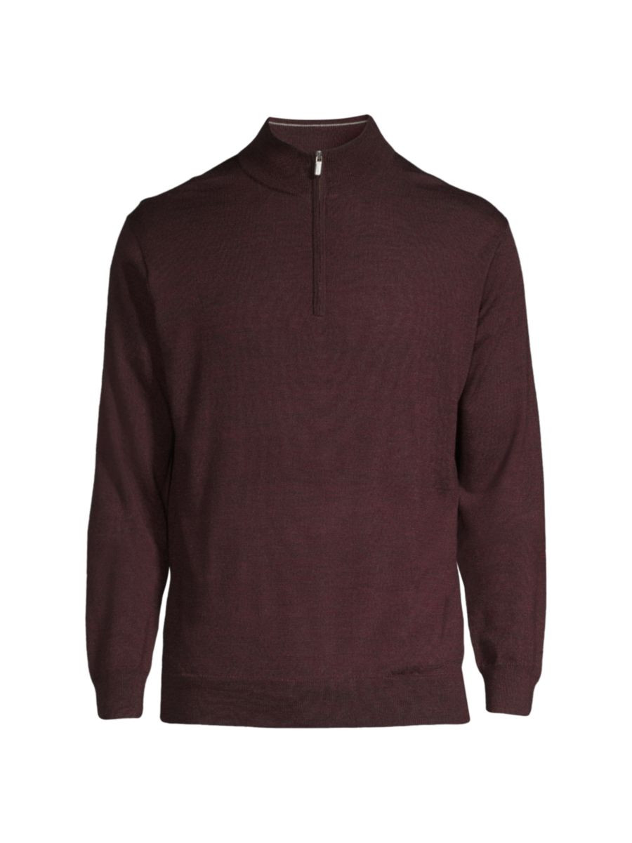 Crown Soft Quarter-Zip Sweater | Saks Fifth Avenue