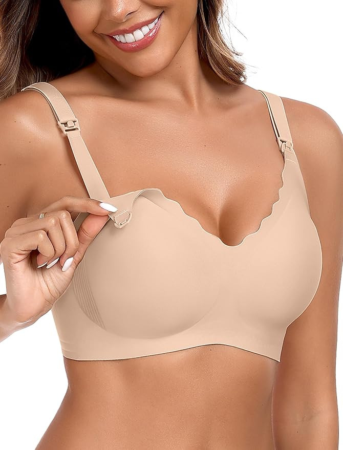 OEAK Nursing Bra for Breastfeeding Soft Supportive Maternity Bras Comfortable Wireless Pregnancy ... | Amazon (US)