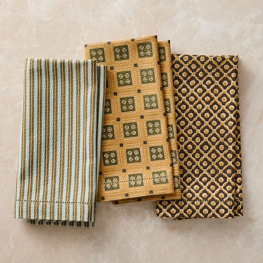 Pierce & Ward Printed Napkin Sets | West Elm (US)