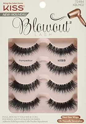 Kiss Lashes Kblm02ca Blowout Eyelashes Multi Pack 5 Pairs, 0.03 Pounds | Amazon (CA)