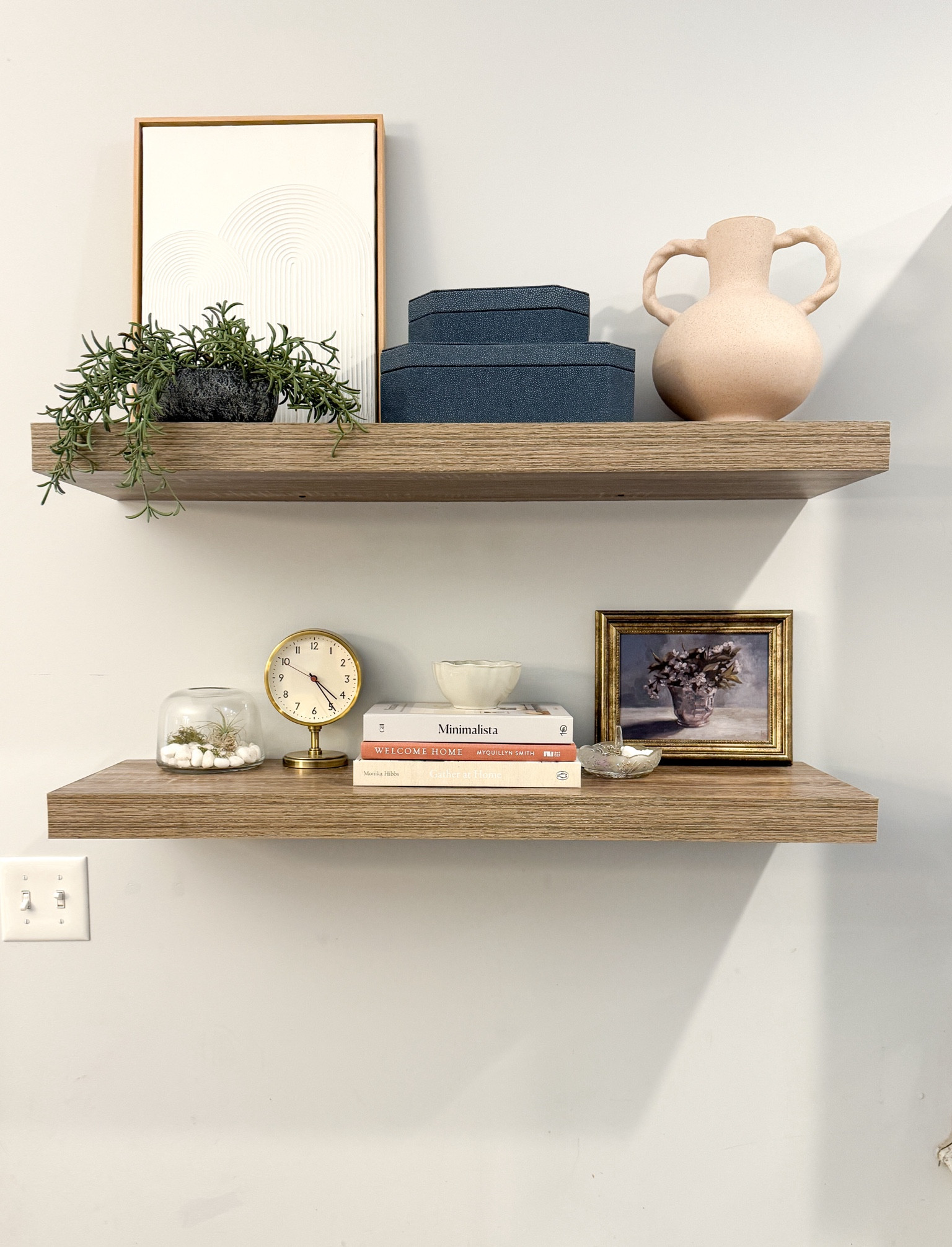 Styled our kitchen shelves for spring 

#LTKHome