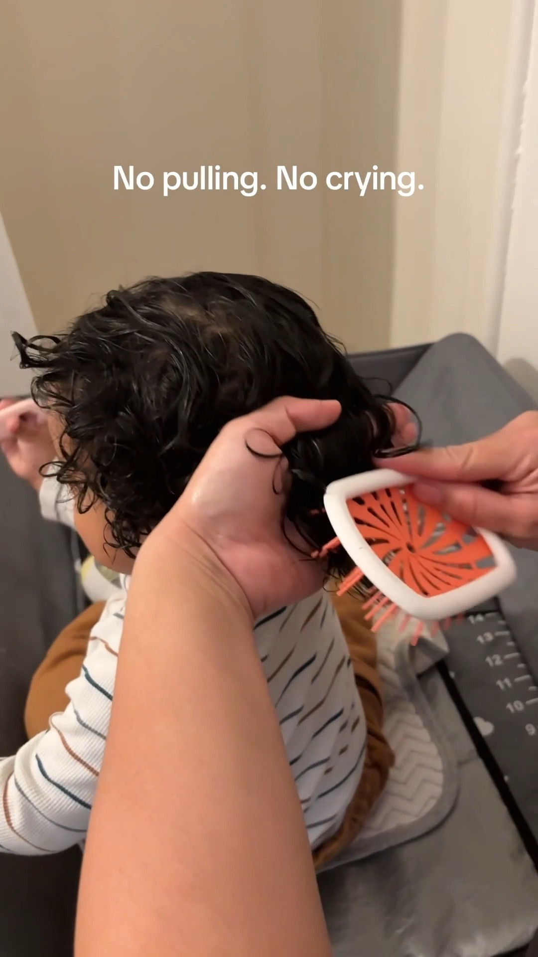 My baby has curly hair and I found this Unbrush Plus to be gentle on his hair, no pulling means no crying. 
It comes in so many colors and we picked the orange sherbet. 

#LTKmomlife #LTKBaby #LTKKids