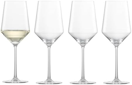 ZWIESEL GLAS Pure Saugivnon Blanc White Wine Glass (Set of 4), Graceful Wine Glasses for White Wi... | Amazon (US)