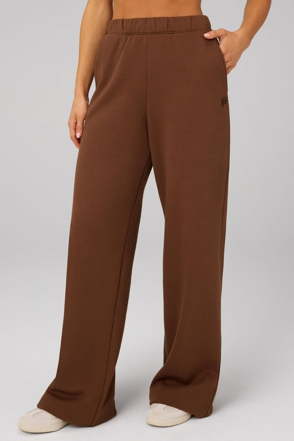 Cozy Fleece Wide Leg Sweatpant | Fabletics