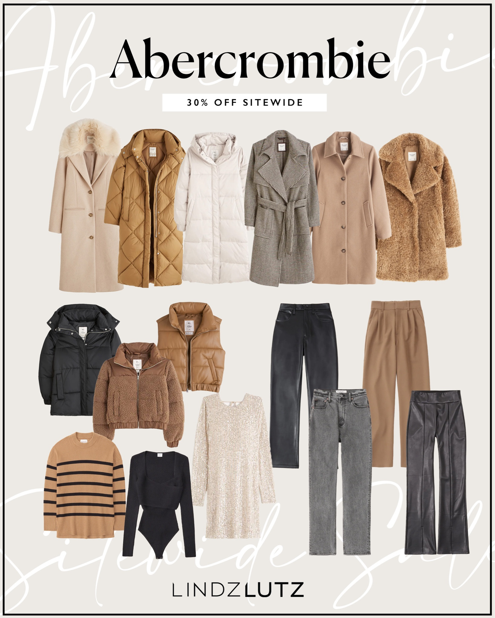 Cyber week sale alert! Abercrombie sale, jackets, denim, leather pants, sweaters, teddy coat, vest, 30% off everything, Fall essentials

#LTKHoliday #LTKsalealert #LTKCyberweek