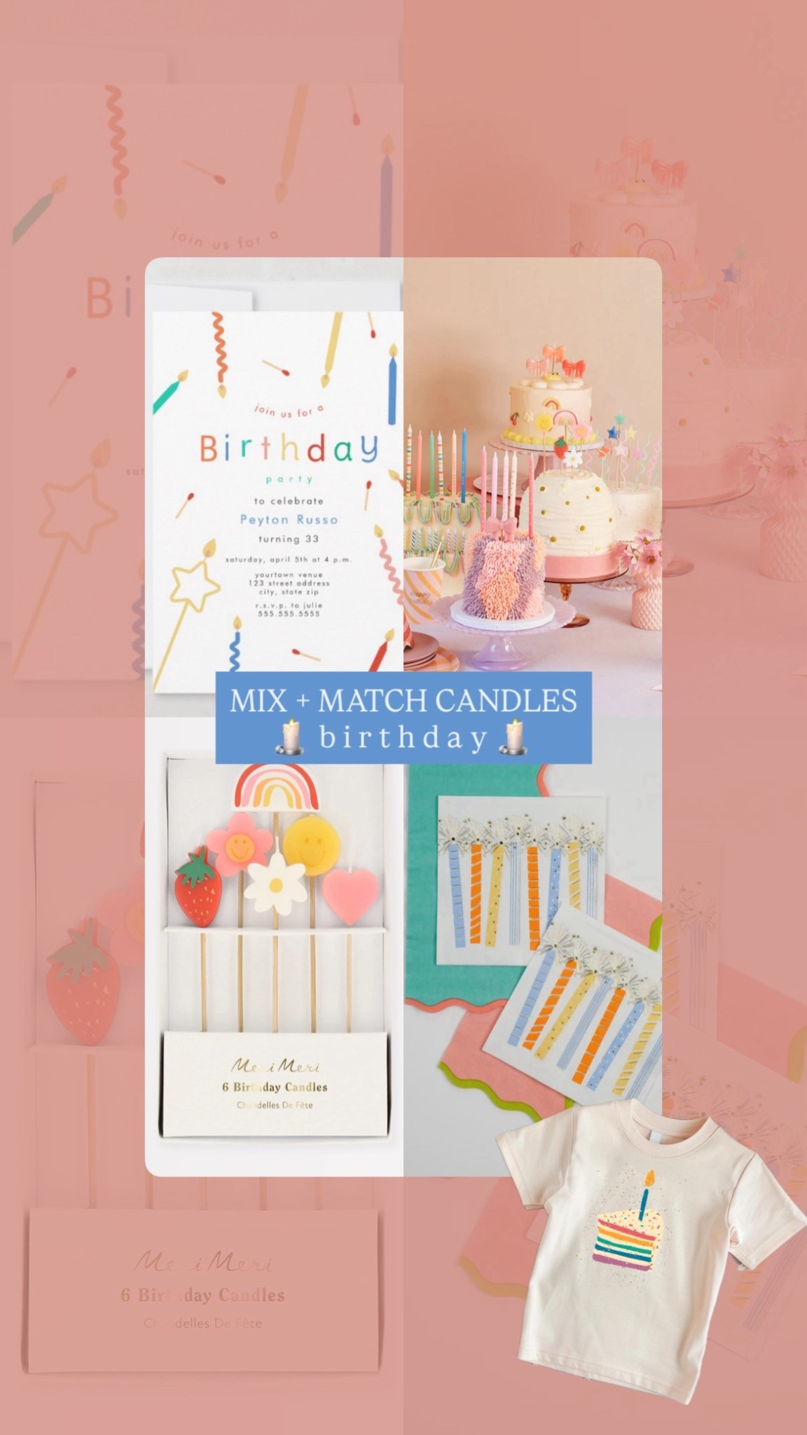 Mix and Match Candles Birthday Party

#LTKParties #LTKFamily #LTKKids