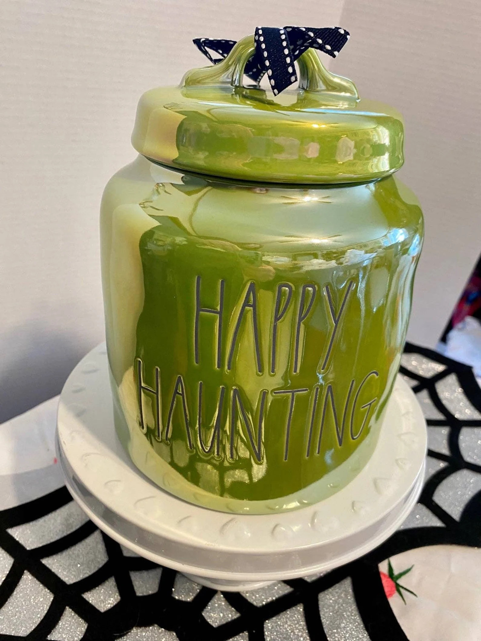 Rae Dunn HALLOWEEN Happy Haunting Canister - Etsy | Etsy (US)