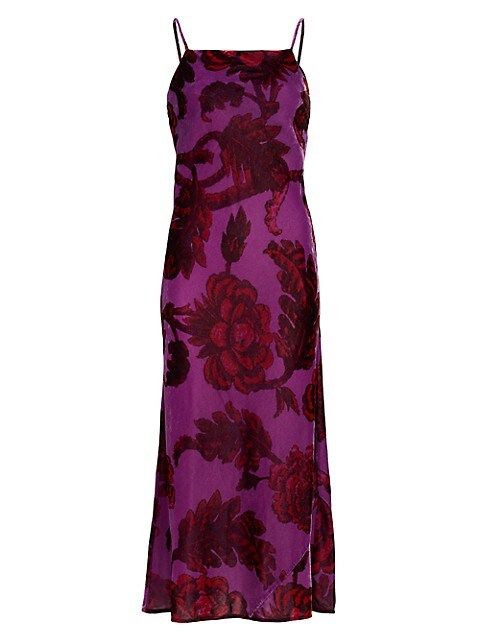 RHODE Jemima Velvet Slip Dress | Saks Fifth Avenue
