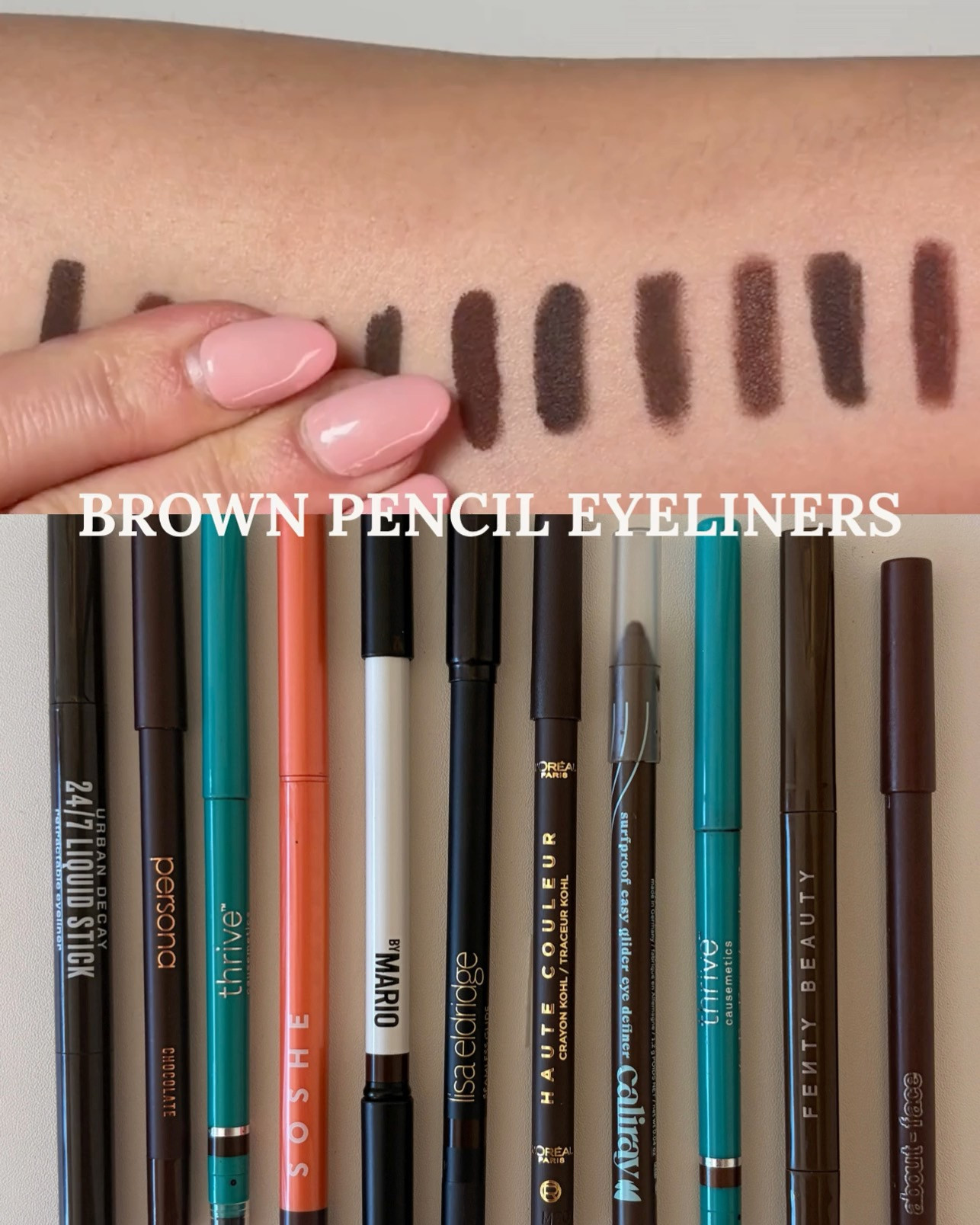 The best long lasting & smudge proof brown pencil eyeliners after testing 60+ eyeliners🤎

#LTKgrwm #LTKBeauty