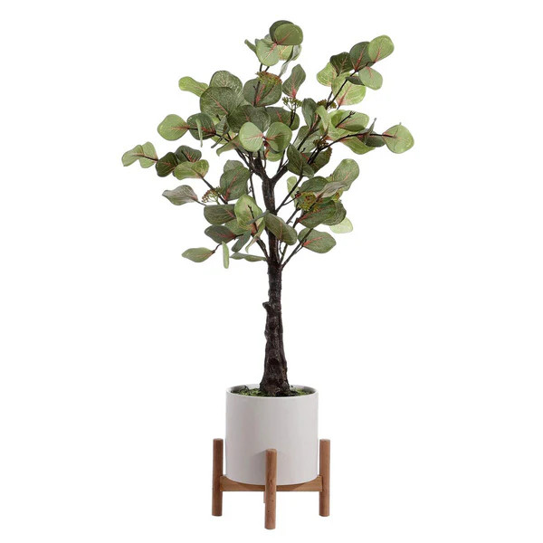 Faux Eucalyptus Potted Tree Small | Paynes Gray Inc