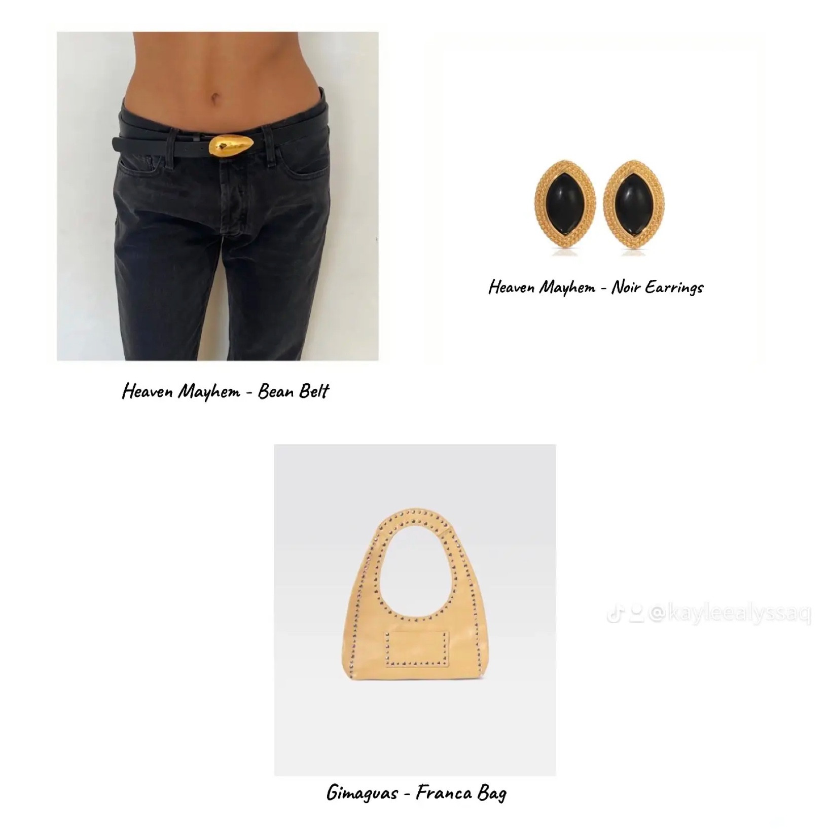 Accessories in my wishlist!⭐️ I have a pair of Heaven Mayhem earrings and they are so good! Such a unique and amazing brand

#LTKstyletip