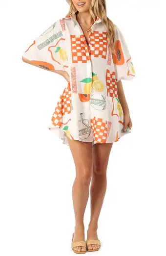 Piccolo Print Button-Up Shirt & Shorts (Women) | Nordstrom | Nordstrom