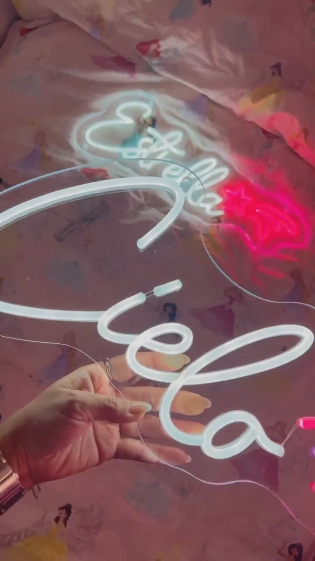 Neon name custom signs , Girl Room, Room Decor , Princess Bedding, Pottery Barn Kids 

#LTKmomlife #LTKKids #LTKHome