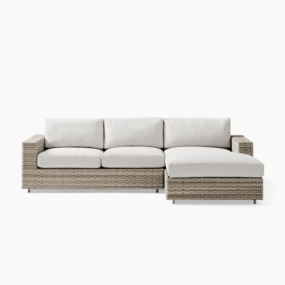Urban Outdoor 2-Piece Chaise Sectional (102") | West Elm (US)