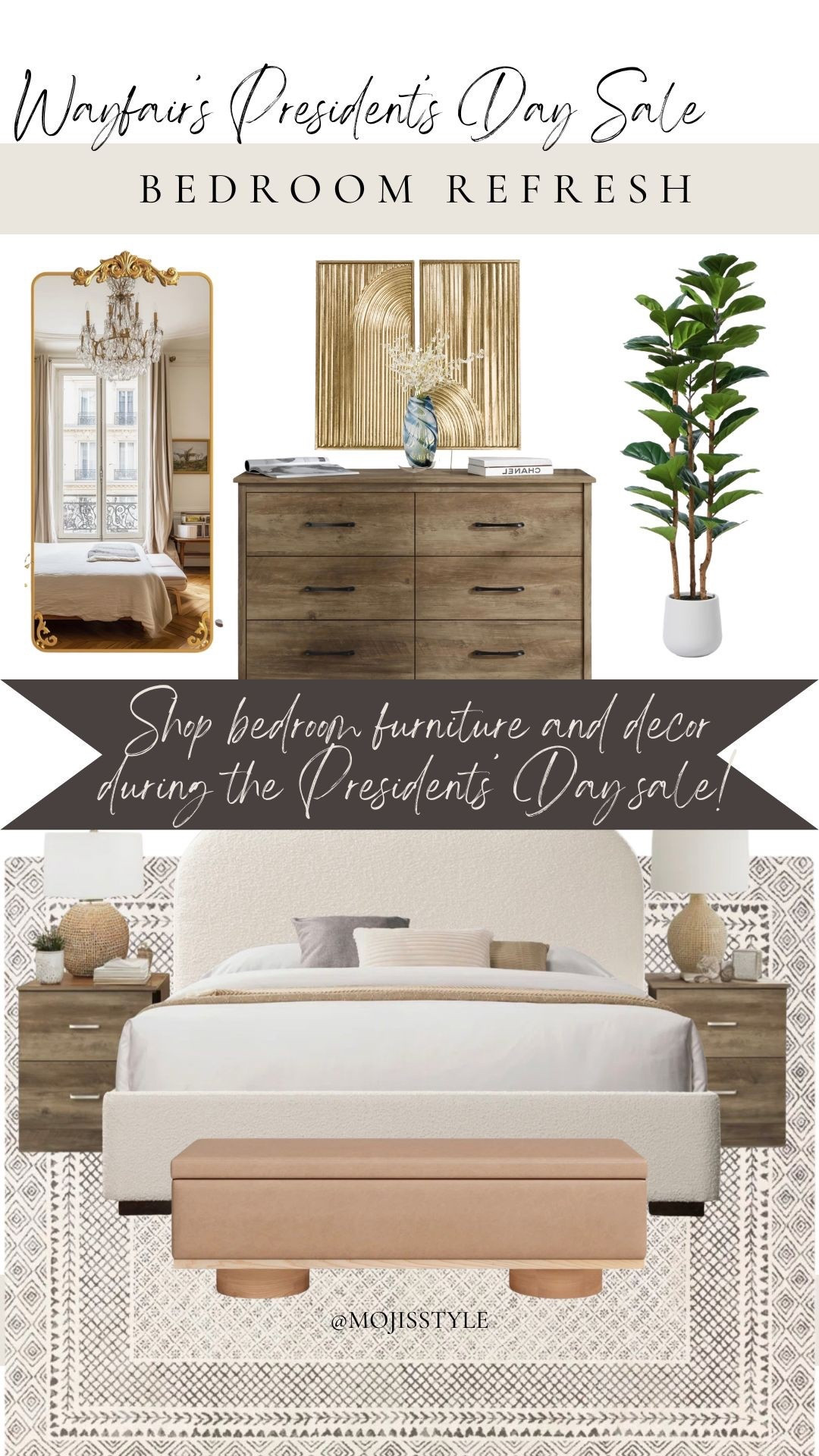 Shop the Wayfair Presidents’ Day sale for deals on the bedroom furniture and decor finds 

#LTKHome #LTKSaleAlert