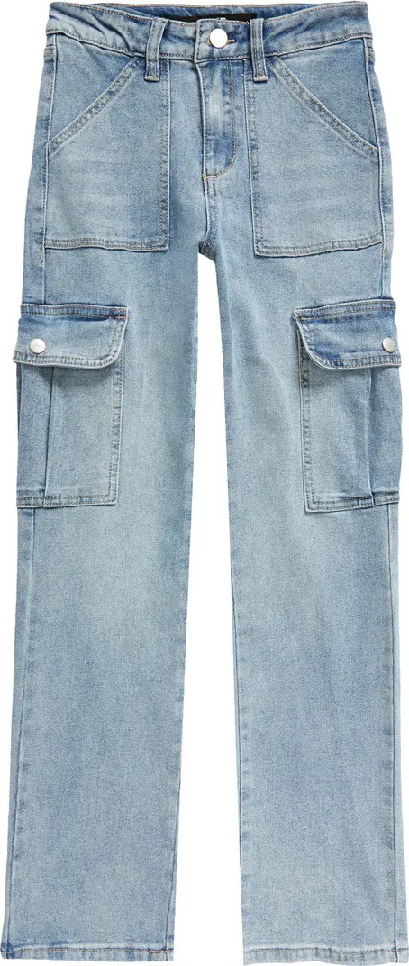 Kids' The Cargo Wide Leg Jeans | Nordstrom