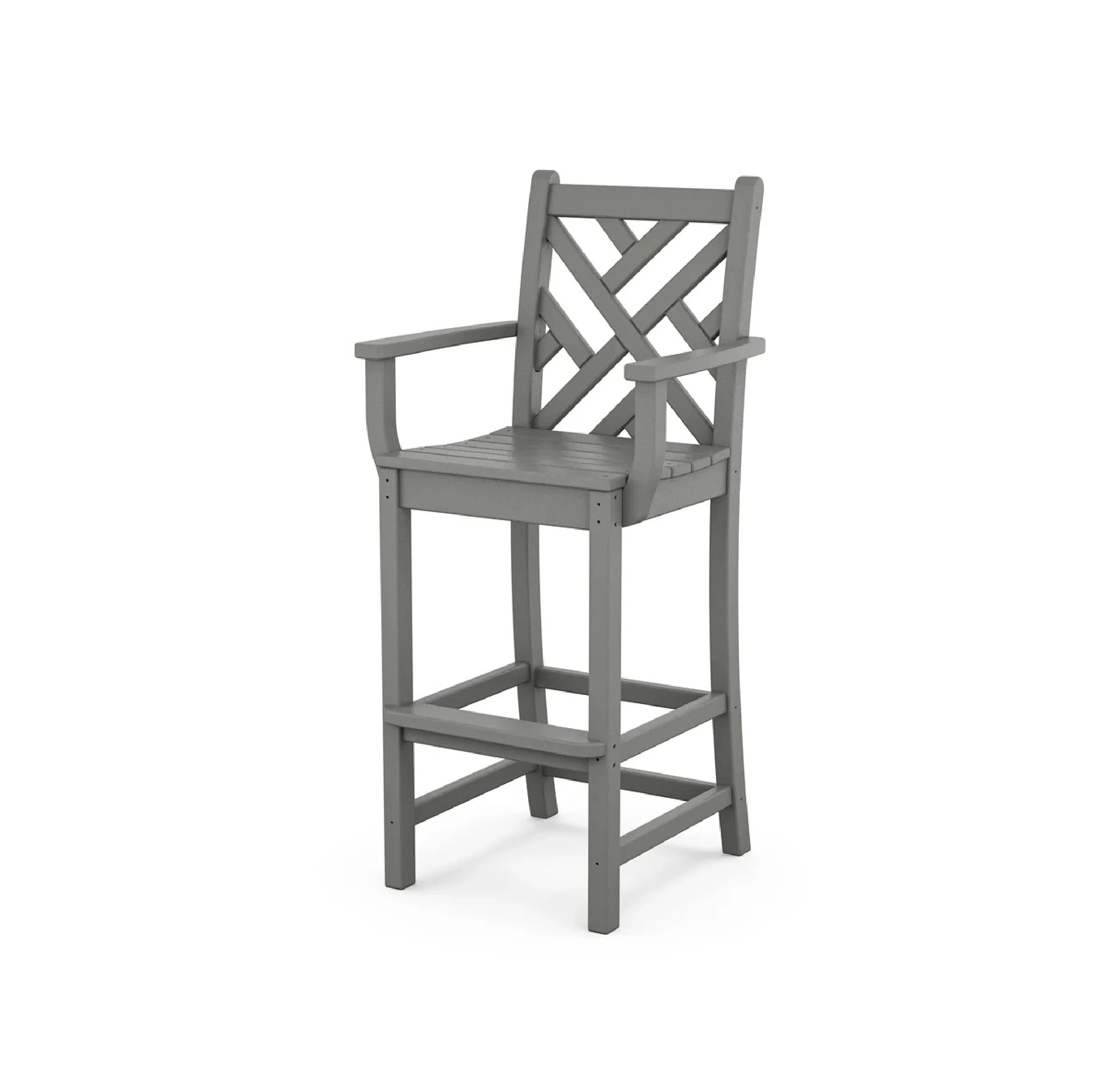Chippendale Bar Arm Chair | POLYWOOD