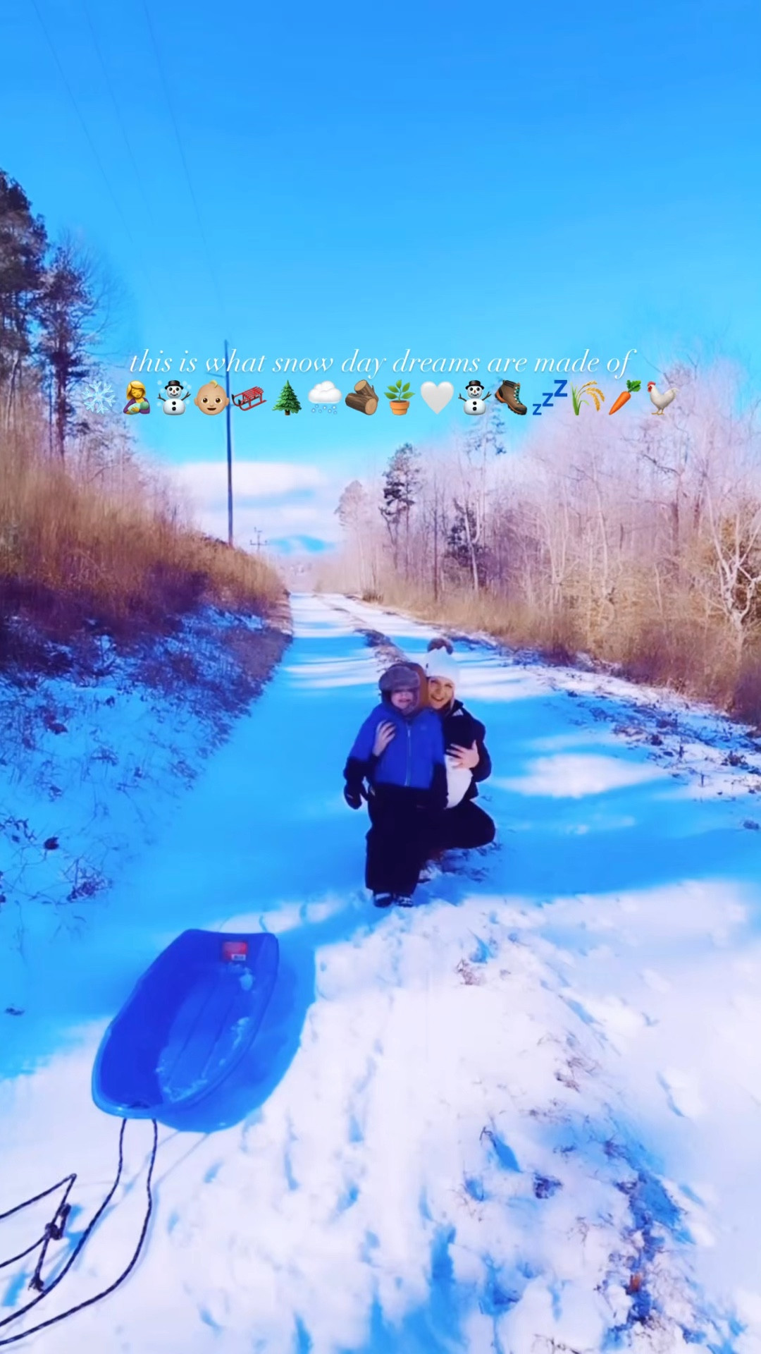 Nothing like getting to relive all of your favorite childhood memories - but this time, as parents!! 🤱❄️🤭👶🏼☃️ This truly is what snow day dreams are made of, y’all!! 🥰💭🌨️☕️⛄️🛷🌲🏔️🪵🪴🤍🥾💤🌾🥕🐓 #babysfirstsnow #firstsnowasafamilyoffour #snowday #snowdayarethebestdays #asnowdaytoremember #babysfirstsnowday 

Woke up to a true “marshmallow world” ❄️🤍 this morning after lots more snow fell down last night 🤗🌨️⛄️ - so magical getting some front porch swing 🌾 baby snuggles 🤱 with snow right outside!! 🩵 Made some yummy 😋 sweet potato 🍠 pancakes 🥞 and bacon 🥓 for breakfast this morning 🫶🏽 - loved filling up my boys’ bellies for a fun snow day ahead!! ❄️👶🏼🥰 And nothing better than enjoying your morning coffee ☕️ off the back deck 🪵 with a view of dreamy white 🤍 all around!! 🌨️🩵 #sleddingfun #babysfirstsnowfall #babyfirstwinter #snowinthesouth #snowsaturday 

We have had an even MORE fun 🤩 time today - with so much more snow on the ground!!! ❄️🤍🌨️ We have been frolicking around the yard 🐓🌾 (Red 🐶 was in heaven!) and sledding 🛷 down the street all morning!! 🥰 We have the perfect dreamiest sledding hill 🏔️ in the woods 🌲🪵 right next to our home 🏡 and it has truly been the most magical day with all of my sweet winter bears!! 🐻❄️🐻‍❄️ I feel like I am living in a dream come true - my big boys sledding 🛷 with another precious baby 👶🏼 on my chest - Heaven on earth!!! 🥹💭 Thank you, Jesus!! 🙏🏽🤍

And then my littlest baby bear 👶🏼🐻‍❄️ fell asleep 💤 on my chest and I truly felt like I was in heaven!! ❄️🤱🩵 It just doesn’t get more magical than babywearing a precious sleeping 😴 baby on your chest and snow all around under your boots!! 🥾 And we even pulled carrots 🥕 from our very own garden 🪴 (so cool!! 😍) for our snowman!! ☃️ Judson was so proud 🥹 of what he grew 🌱 and what a special core childhood memory for him!!! 🥰 Judson named our snowman “Frosty” ⛄️ and said he couldn’t wait for him to “come to life” hehe! ❄️ We even fed the extra carrots 🥕 from our garden 🌿 to the chickens 🐓 and they sure were happy!! 🤗🌾 #frostythesnowman #homegrowncarrots #corememoryunlocked 

Happy “Snow Saturday,” friends!! ❄️🌨️☃️🤍

#LTKFamily #LTKSeasonal #LTKBaby