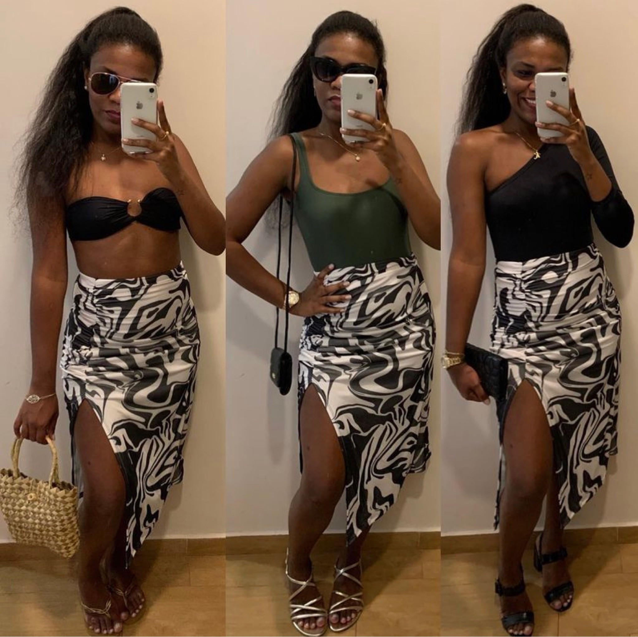 ✨1 SAIA DE TULE - 3 LOOKS DIFERENTES✨
 
1,2,3 - QUAL É O SEU LOOK PREFERIDO? 

Essa saia midi com fenda é um charme e por ter cores neutras possui uma grande versatilidade no uso. 

✨E aí, APROVOU? 

✨✨✨✨✨✨✨✨✨✨✨✨✨
#modafeminina #tendencia #garimpodakelly #mindset #ceamuitoeu #eufaçoaminhamoda #meulookcea #mindse7cea #saiatule #estampapsicodélica #modapraia #modaresort #havaianas #rasteiradourada #sandaliadetiras #pinterest #ChallengeLTK

#LTKbrasil #LTKstyletip #LTKbeauty