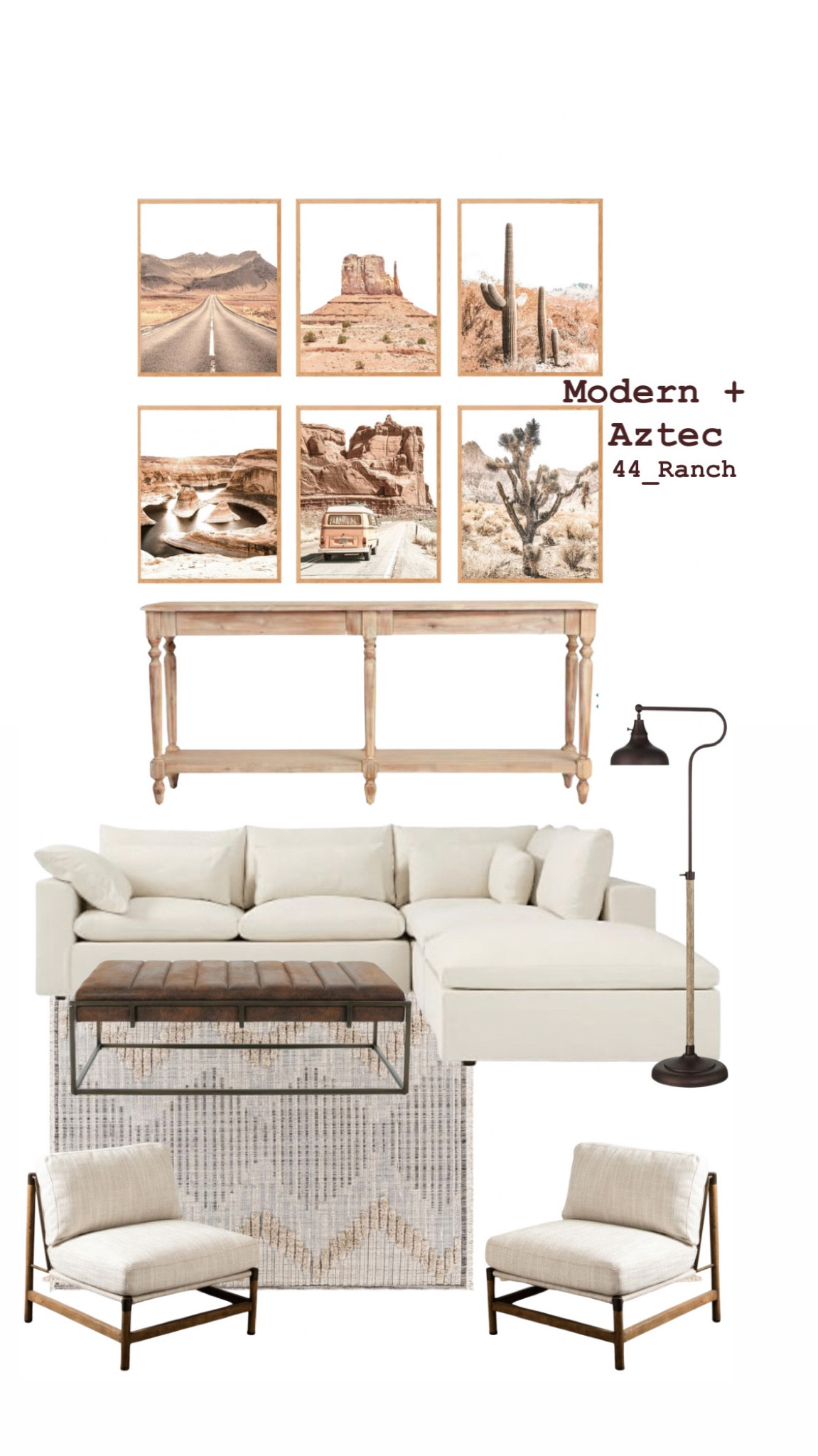 Mix & match styles 

Aztec meets simplistic modern
•Floor lamp
•Rug
•Ottoman
•sofa table
•wall art
•couch


#LTKstyletip #LTKunder100 #LTKhome