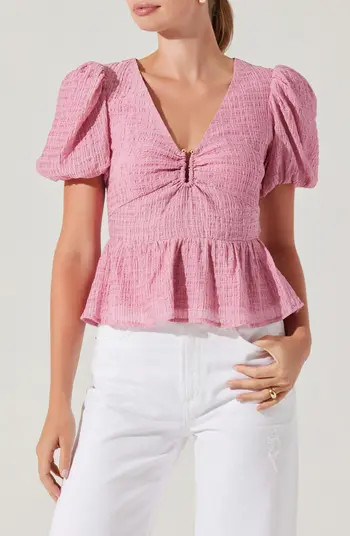 Mylah Puckered Top | Nordstrom