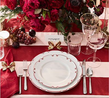 Monique Lhuillier Nell Porcelain Salad Plates – Set of 4 | Pottery Barn (US)