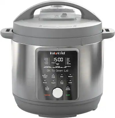 Instant Pot - 6QT Duo Plus Multi-Use Pressure Cooker with Whisper-Quiet Steam Release - Gray | Best Buy U.S.