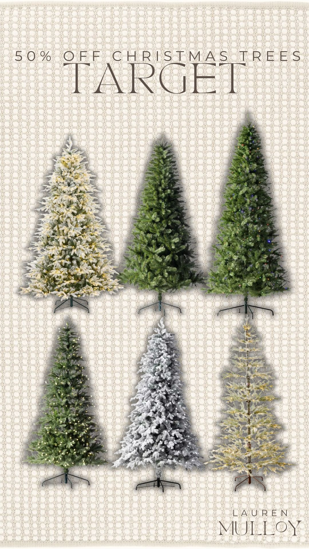 50% off Christmas Trees from Target!! Such a good deal!!

sale alert, seasonal, christmas finds, new arrivals, finds under 100, holiday decorations, home decor, lauren mulloy 

 #LTKHoliday #LTKSeasonal #LTKSaleAlert